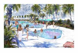 Holiday Inn Resort Pool Enhancment Rendering